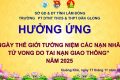 HƯỞNG ỨNG NGÀY THẾ GIỚI TƯỞNG NIỆM NẠN NHÂN TỬ VONG DO TAI NẠN GIAO THÔNG NĂM 2025