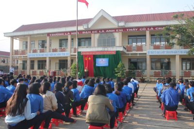 Hoạt động ngày thành lập Đoàn TNCS Hồ Chí Minh (26/3/1931-26/3/2018)  của trường PTDTNT THCS & THPT Huyện Đăkglong