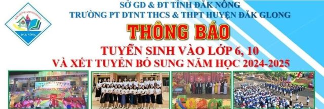 Tuyển sinh năm học 2024-2025