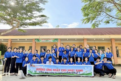 HƯỞNG ỨNG “NGÀY CHỦ NHẬT XANH”,